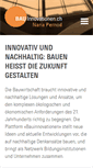 Mobile Screenshot of bauinnovationen.ch